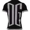 Black Logo Cotton Crew Neck Men Tee T-shirt - Image 4