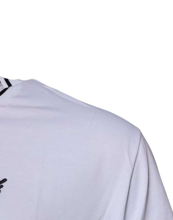 White Sacred Heart Short Sleeve T-shirt - Image 3