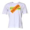 White Logo Tape Cotton Crew Neck T-shirt - Image 2