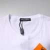 White Logo Tape Cotton Crew Neck T-shirt - Image 5