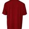 Red Logo Tape Cotton Crew Neck T-shirt - Image 4