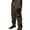 Multicolor Patchwork Camouflage Cargo Pants - Image 3