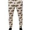 Off White Cars Cotton Skinny Men Denim Jeans - Image 2