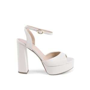 White Napa Leather / Calf Bos Taurus Sandal