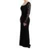 Black Cotton Dress - Image 2