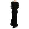 Black Cotton Dress - Image 3