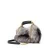 Gray Leather Handbag - Image 2