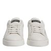 White Black Logo Portofino Men Sneaker Shoes - Image 2