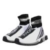White Black Sorrento Socks Sneakers Shoes - Image 4