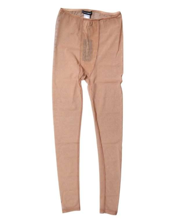 Nude Beige Logo Lace Lingerie Pants Underwear - Image 2
