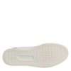 White Suede Leather Low Top Sneakers Shoes - Image 8