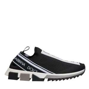 Black White Slip On Sorrento Sneakers Shoes