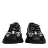 Black Logo Lace Up Low Top NS1 Sneakers Shoes - Image 2