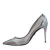 Multicolor Iridescent Pointed Toe Pumps Shoes - Image 5