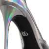 Multicolor Iridescent Pointed Toe Pumps Shoes - Image 7