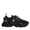 Black Leather Daymaster Low Top Sneaker Shoes - Image 6