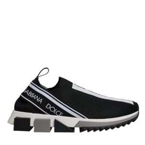 Black White Slip On Sorrento Sneakers Shoes