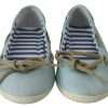 Minnesota Blue Stripe Flat Slip-On Shoes - Image 8
