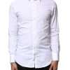 White GOLD Cotton Long Sleeves Dress Shirt - Image 2
