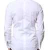 White GOLD Cotton Long Sleeves Dress Shirt - Image 4