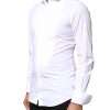 White GOLD Cotton Poplin Bib Formal Men Dress Shirt - Image 2