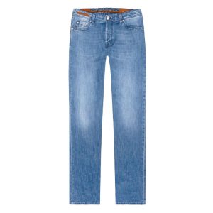 Blue Cotton Jeans & Pant