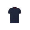 Blue Cotton Polo Shirt - Image 2