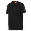 Black Cotton Men T-Shirt - Image 3