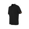 Black Cotton Polo Shirt - Image 3