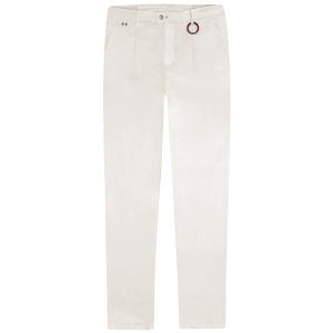 White Cotton Jeans & Pant