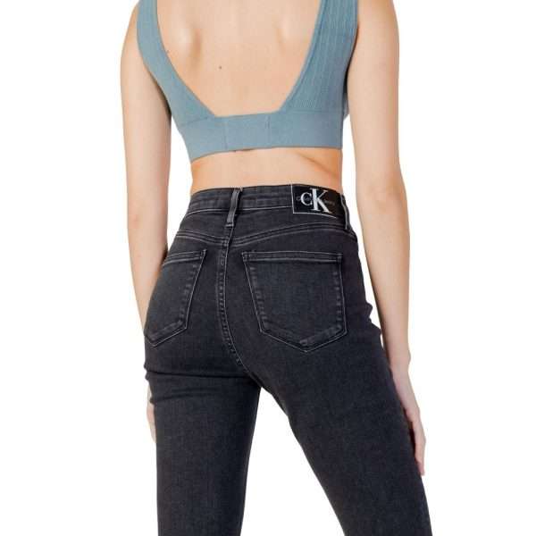 Black Cotton Jeans & Pant - Image 3