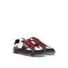 Black And White Leather Sneaker - Image 2