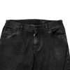 Black Cotton Stretch Men Skinny Denim Jeans - Image 5