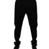 Black Cotton Men Skinny Dress Formal Pants - Image 2