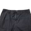 Dark Gray Cotton Mid Waist Men Bermuda Shorts - Image 5
