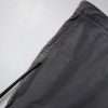 Dark Gray Cotton Mid Waist Men Bermuda Shorts - Image 6