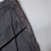 Dark Gray Cotton Mid Waist Men Bermuda Shorts - Image 7