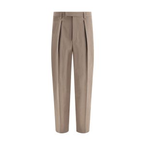 Cotton Wide-leg Pants