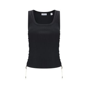 Archive Check trim Tank Top