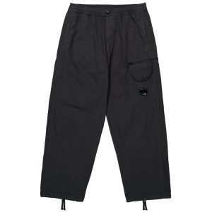 Black Cotton Jeans & Pant
