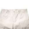 Beige Cotton Stretch Mid Waist Bermuda Shorts - Image 5