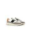 Bicolor Fabric And Leather Sneaker - Image 2