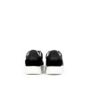 Black And White Fabric And Leather Sneaker - Image 4
