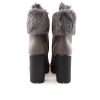 Gray Eco Leather Boot - Image 3