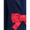 Single-breasted Blazer with bow - Image 3