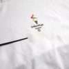 White Cotton Logo Hooded Pullover Oversize Sweater - Image 8