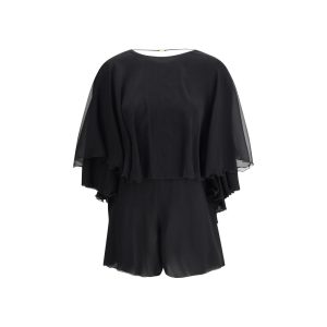 Silk crepe Playsuit