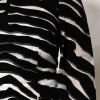 Black White Zebra A-line Sheath Mini Dress - Image 7