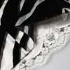 Black White Zebra A-line Sheath Mini Dress - Image 8