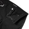 Black Cotton High Waist Skinny Denim Jeans - Image 6